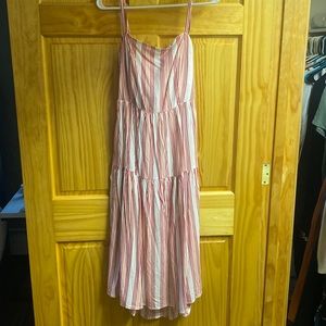 Worn once striped dress